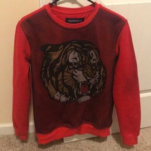 100% Mesh Tiger Sweatshirt